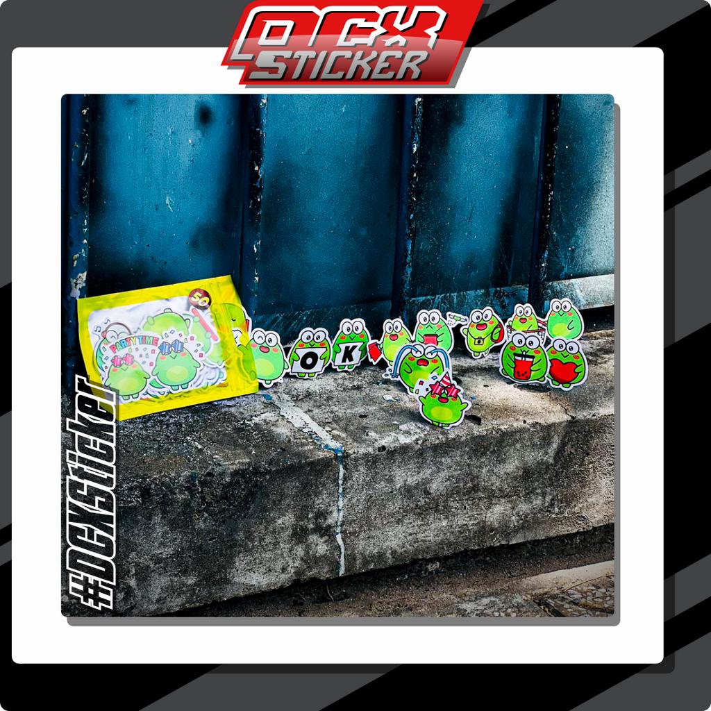 Sticker Ếch Xanh Meme Chống nước | Sticker dán laptop, điện thoại, đàn guitar, mũ bảo hiểm, vali , xe | STK-002