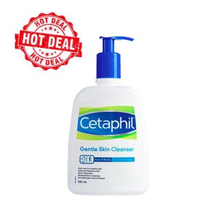 ✅ [ CHÍNH HÃNG ] Sữa Rửa Mặt Cetaphil 500ml Viện Da Liễu TW Tặng Kèm Son Lô Hội Hàn Quốc