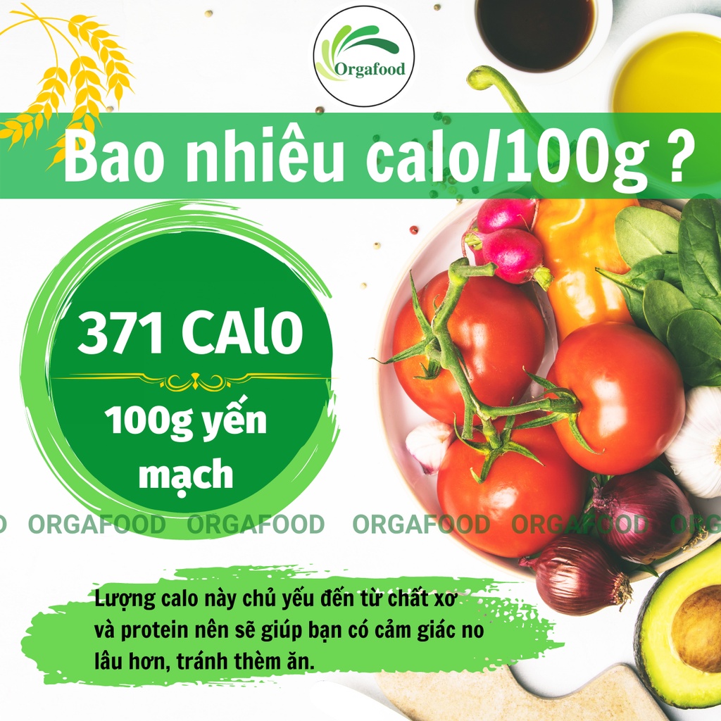 Yến mạch giảm cân cán dẹt cán vỡ ăn liền Hafer 500g nhập khẩu Đức eat clean, cho người ăn kiêng Orgafood