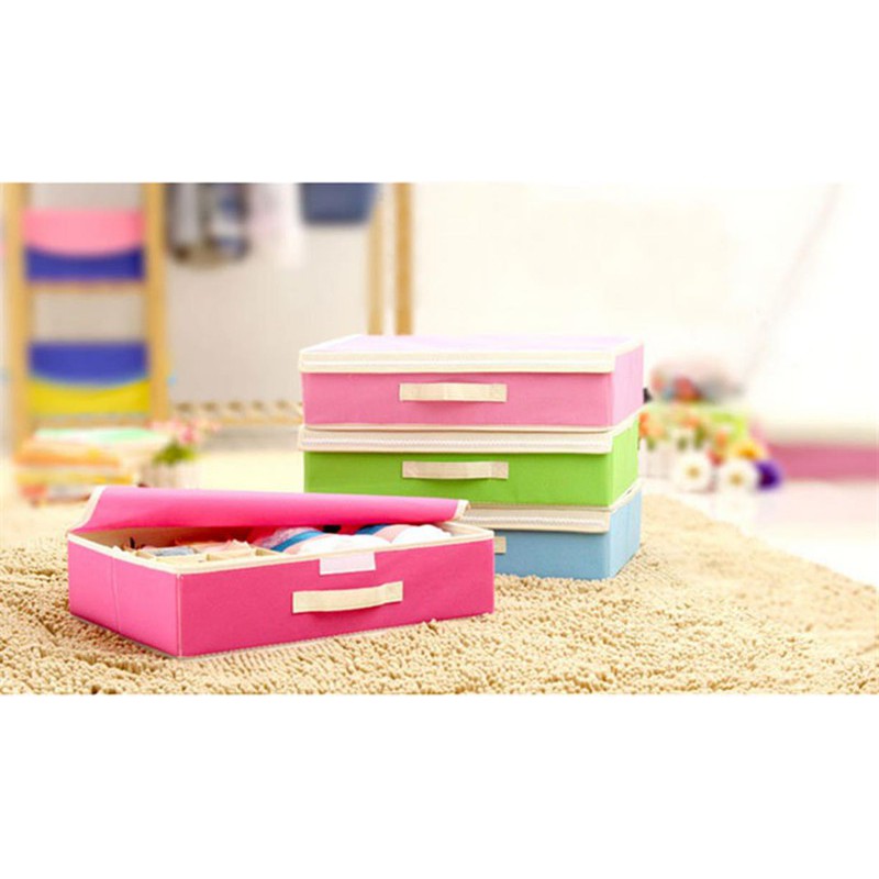 Hộp Đựng Đồ Lót 16 ngăn có nắp