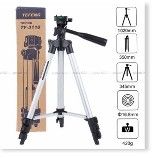 Set Tripod TF-3110 Giá đỡ điện thoại tặng kèm 1 kẹp điện thoại + remote