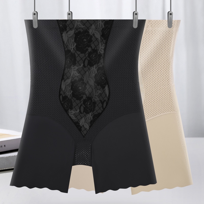 Quần Lót Ren Cạp Cao Định Hình Eo Gợi Cảm Làm Đẹp