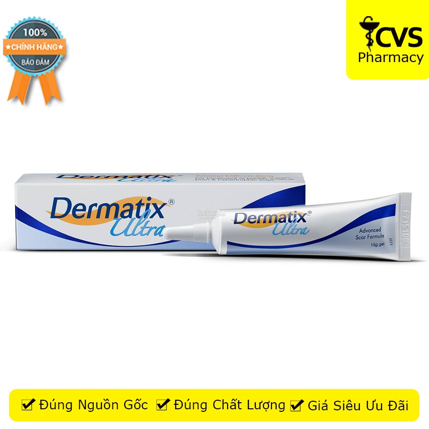 Kem giảm sẹo Dermatix Ultra 15g - Gel hỗ trợ làm lành sẹo hiệu quả - cvspharmacy