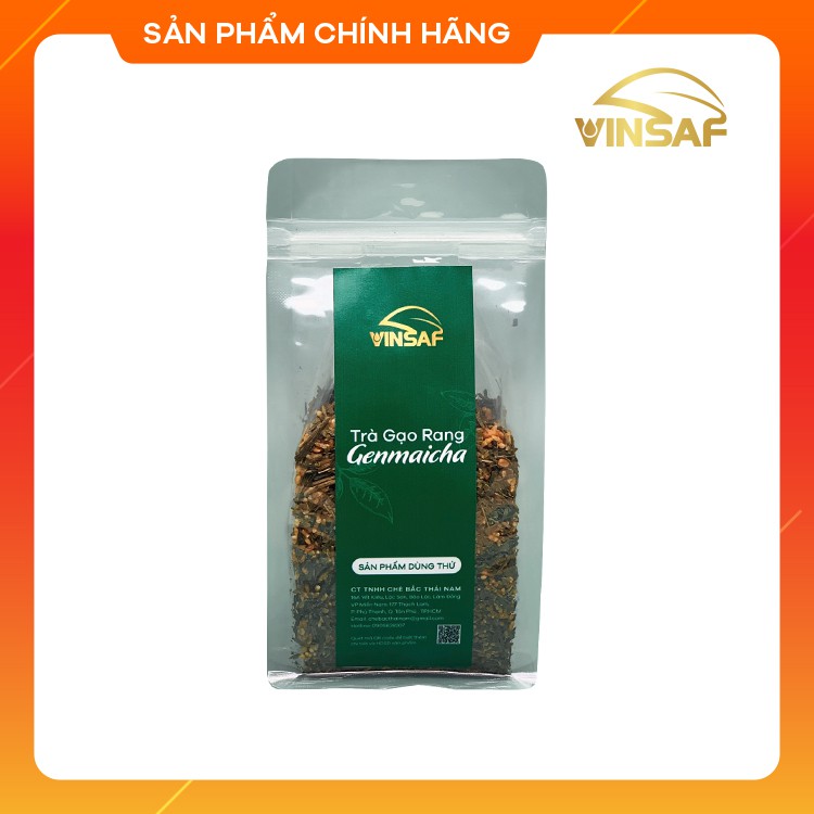 SAMPLE TRÀ GẠO RANG GENMAICHA VINSAF 200gr