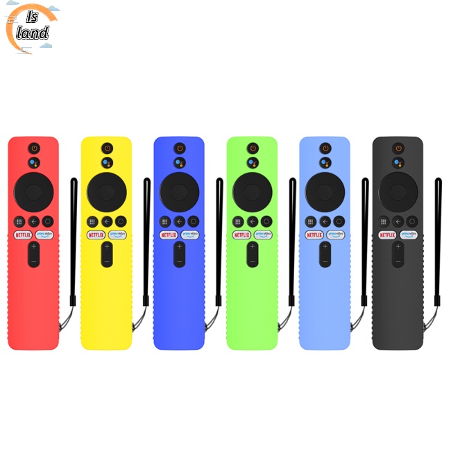 Vỏ Silicon Bảo Vệ Điều Khiển Từ Xa Kèm Dây Đeo Cho Mi Tv Stick 4k