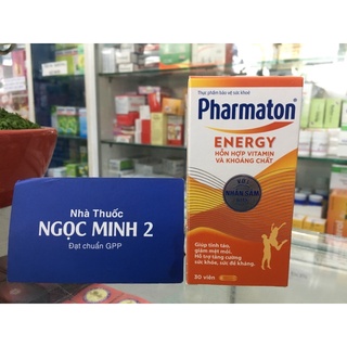 Pharmaton Energy hỗn hợp vitamin và khoáng chất lọ 30 thumbnail