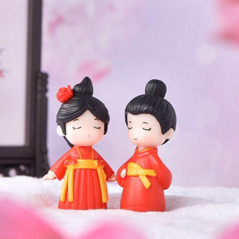 Set 2 Tượng Cặp Đôi Trang Trí Sân Vườn