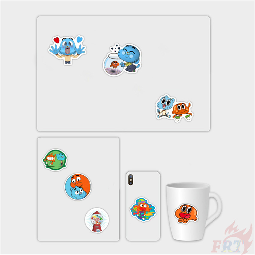 ❉ The Amazing World of Gumball Series 03 - Cartoon TV Shows Gumball Darwin Anais Nicole Richard Watterson Stickers ❉ 50Pcs/Set Waterproof DIY Fashion Decals Doodle Stickers