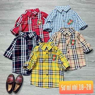 Áo sơmi Burberry cho bé (Combo 2 áo)