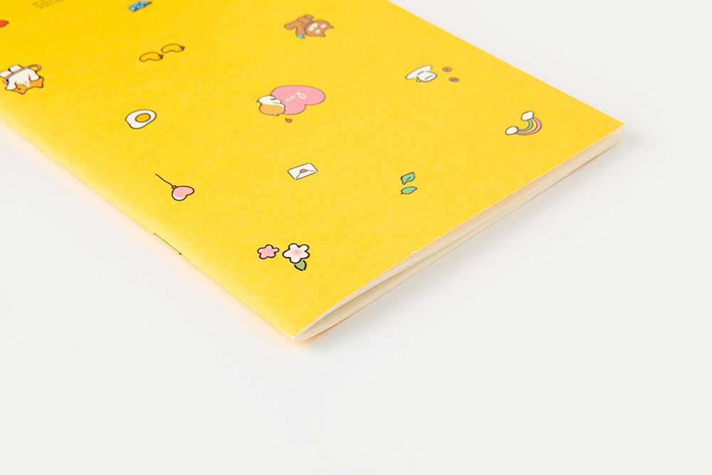 Sổ Ghi Chú ARTBOX Hàn Quốc Màu Vàng Dễ Thương