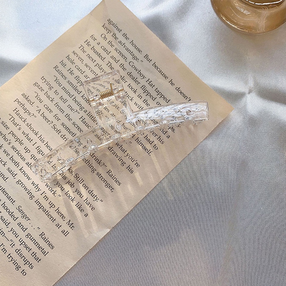 Kẹp Tóc Acrylic Nhiều Màu Thời Trang Hàn Quốc Đơn Giản Cho Nữ