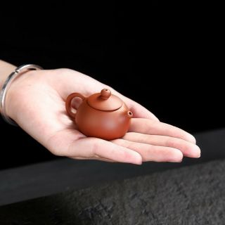 Ấm trà gốm tử sa mini trang trí