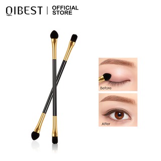 Cọ Trang Điểm Mắt QIBEST Bằng Sợi Fiber Hai Đầu Chất Lượng Cao 1,5G
