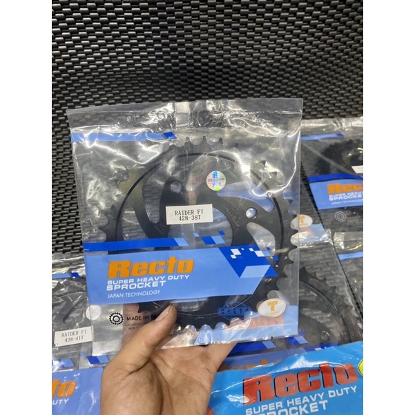 Dĩa Raider Fi/Xăng cơ từ 36T tới 44T Recto chính hãng chỉ từ 149k