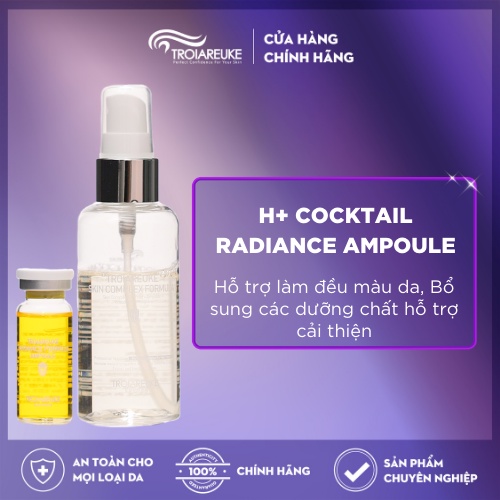 TROIAREUKE - Xit khoáng Troiareuke H+ Cocktail khắc phục các vấn đề của da