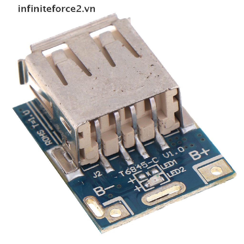 Bảng mạch sạc pin Lithium Li-ion 18650 1 * Micro USB 5V DIY chuyên dụng