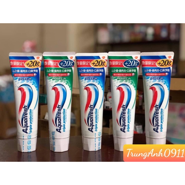 Kem đánh răng Aquafresh Nhật Bản