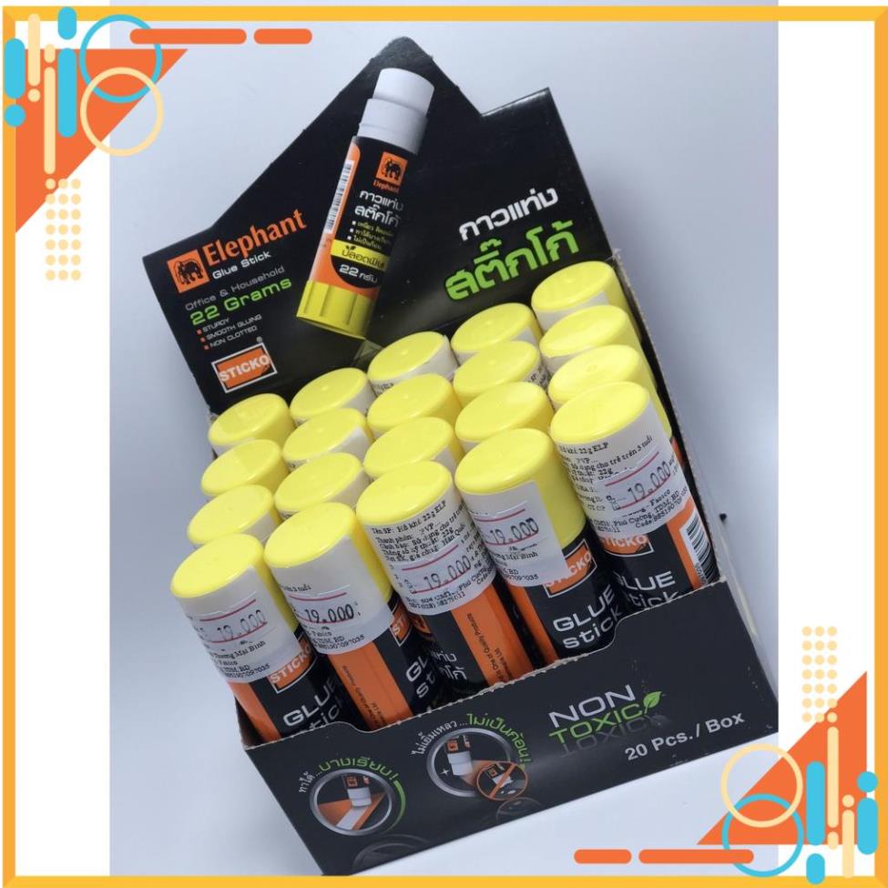 Hồ khô, hồ dán, keo dán giấy Elephant siêu dính FREE SHIP