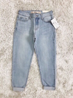 Quần jean baggy 9 tấc co giãn xuất khẩu