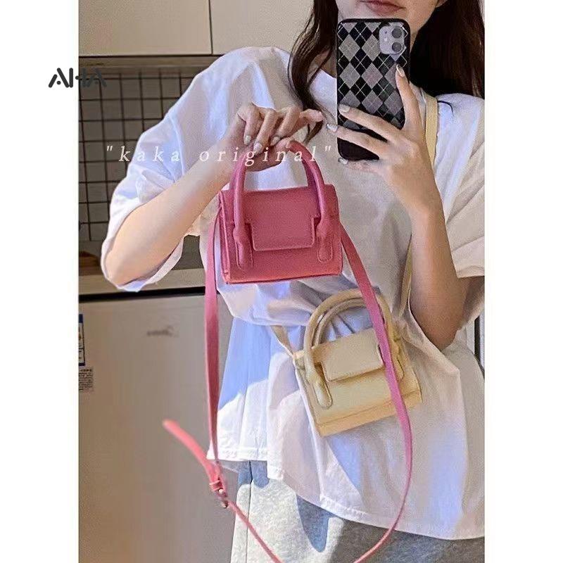 Túi đeo chéo AHA cỡ vuông nhỏ phong cách mới cho nữ