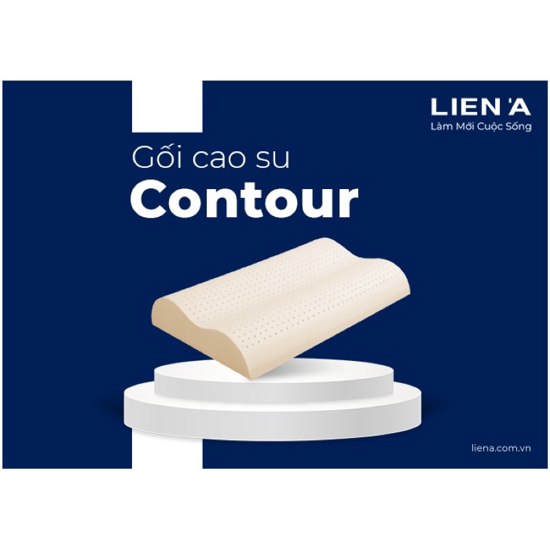 gối cao su 100% thiên nhiên Liên Á