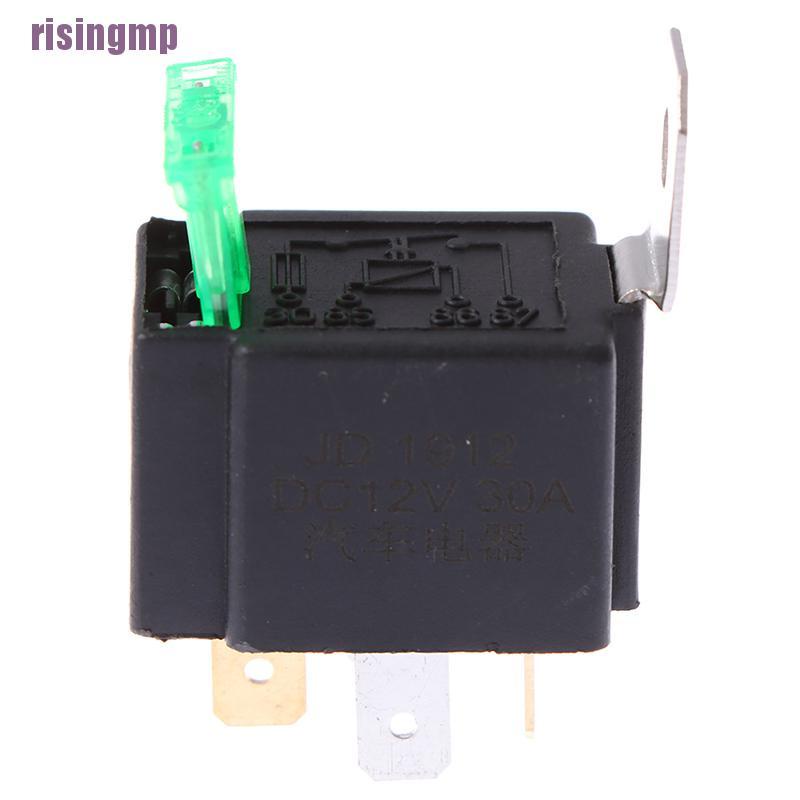 Rơ Le Cầu Chì Tự Động 4pin 12V 30A Chất Lượng Cao