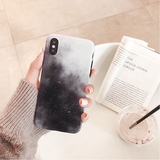 Ốp lưng iphone loang trắng đen
