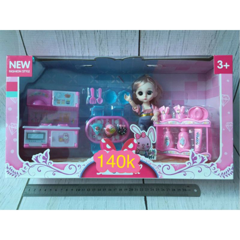 Búp bê chibi và phụ kiện xinh xắn - 4 mẫu