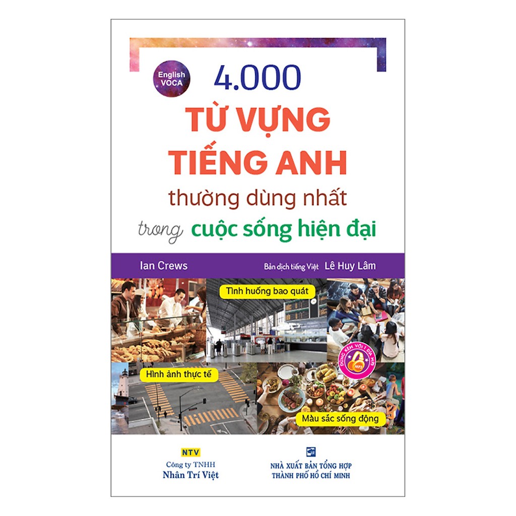 Sách - 4.000 từ vựng tiếng anh thường dùng nhất trong cuộc sống hiện đại