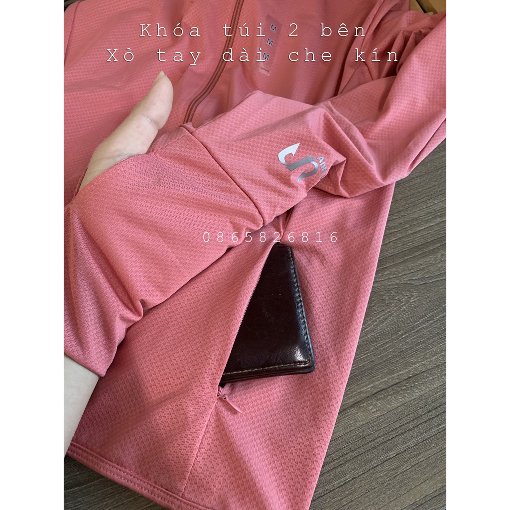 Áo chống nắng Nữ GU thông hơi chống tia UV bản cao cấp | BigBuy360 - bigbuy360.vn