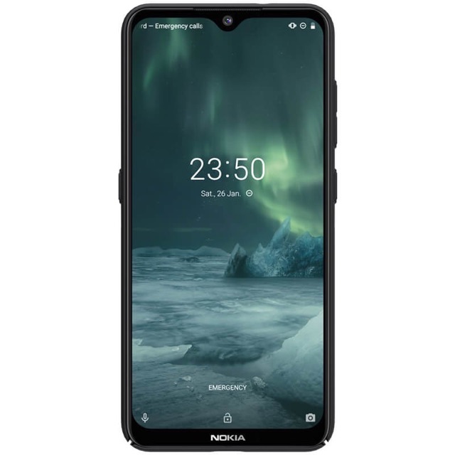 Ốp lưng Nillkin Sần Cho Nokia 7.2 2019 Chống Vân tay Chính Hãng - Tặng Giá đỡ