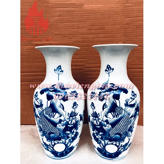 1 chiếc lọ lục bình tùy chọn chuẩn Bát Tràng