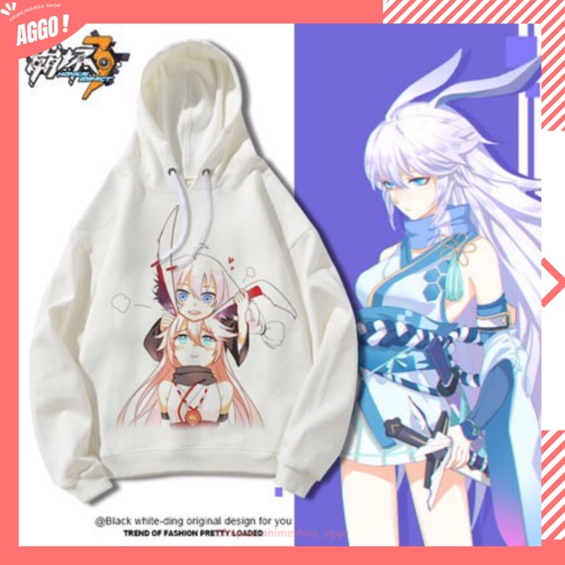 Áo Hoodie Nam Nữ Honkai Impact 3 Yae Sakura