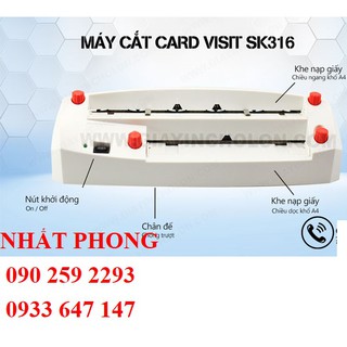 MÁY CẮT CARD VISIT TỰ ĐỘNG SK316