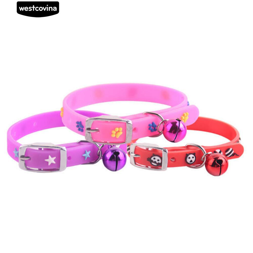 Vòng Cổ Đính Chuông Hình Trái Tim Đáng Yêu Cho Thú Cưng