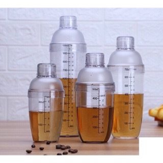 Shaker bình lắc pha chế vạch đen