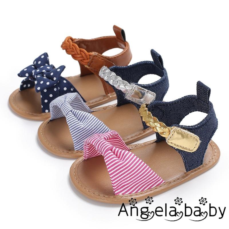 Giày Sandal đơn giản cho bé sơ sinh tập đi