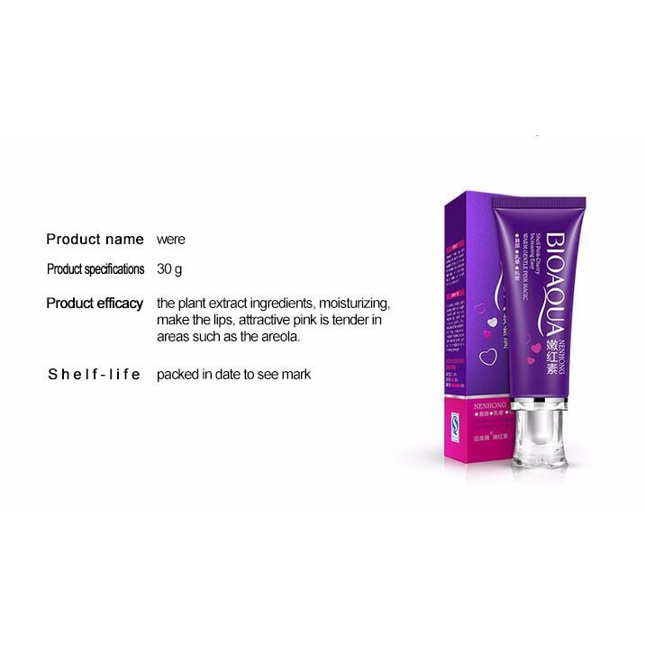 (hàng Mới Về) Kem Dưỡng Trắng Và Làm Hồng Môi Bioaqua Cao Cấp | BigBuy360 - bigbuy360.vn