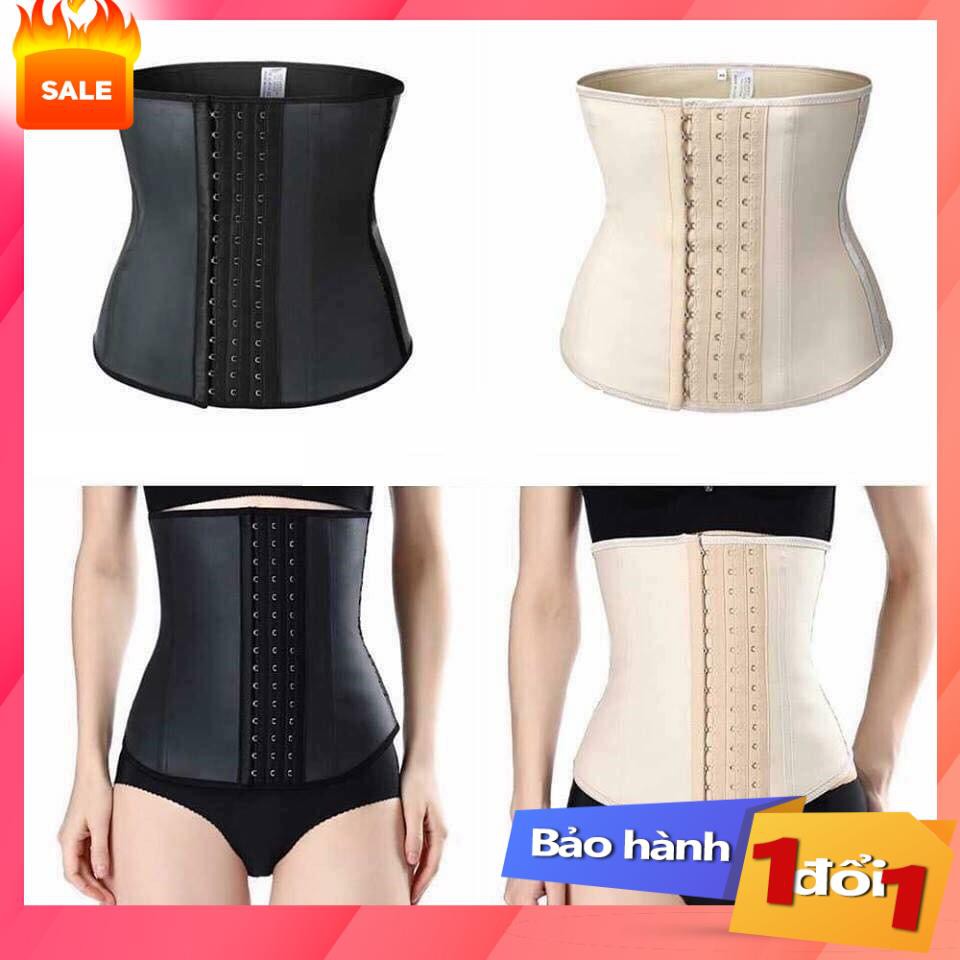 Siêu sale - Hàng Chính hãng Đai Gen Nịt Bụng Định Hình Giảm Cân Latex 9 Xương Thế Hệ Mới