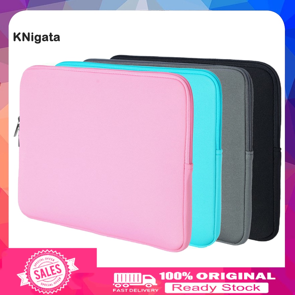 Túi Đựng Laptop Notebook Chống Sốc Chống Thấm Nước Có Khóa Kéo Cho Macbook