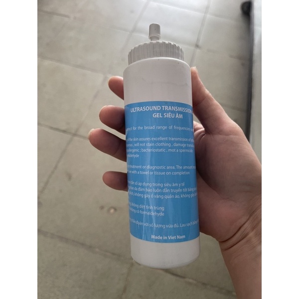 Gel điện tim,gel triệt lông,gel siêu âm chai nhỏ 250ml
