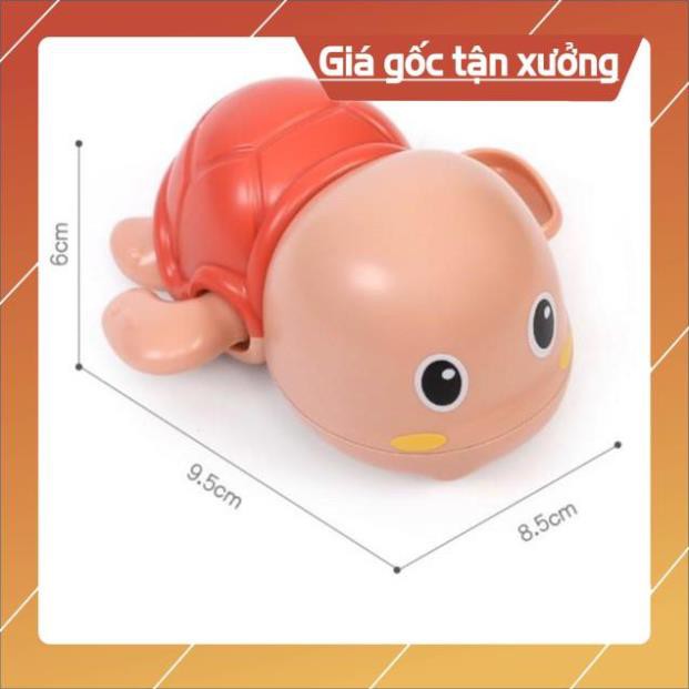 Đồ chơi ⚡️ XẢ KHO ⚡️ Đồ chơi nhà tắm rùa vặn cót bơi được dưới nước siêu cute cho bé