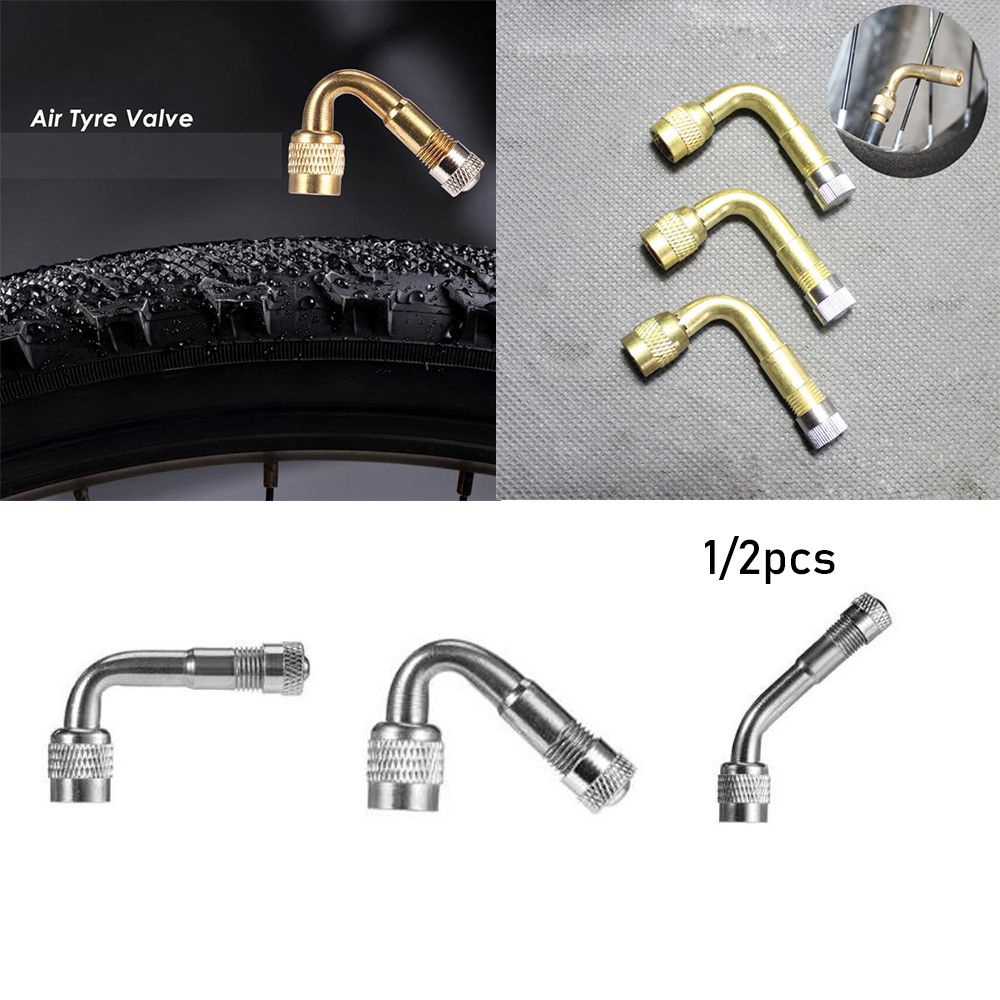 Set 1/2 van bơm hơi mở rộng 3 góc 45/90/135 độ chất lượng cao cho xe máy/xe hơi