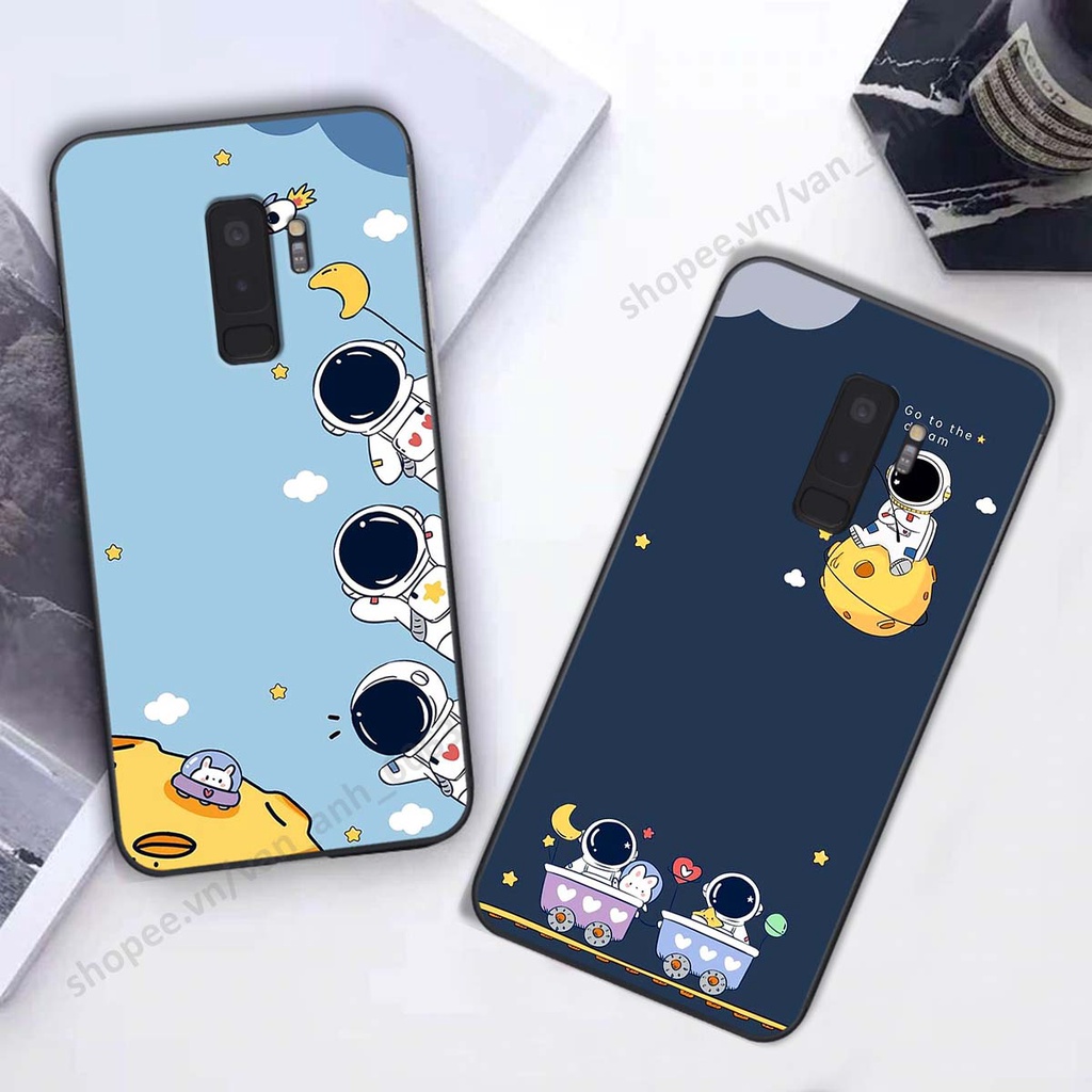 Ốp Samsung S9 / S9 Plus / S9+ hình bầu trời, phi hành gia đẹp, ốp lưng điện thoại samsung galaxy viền dẻo cao cấp