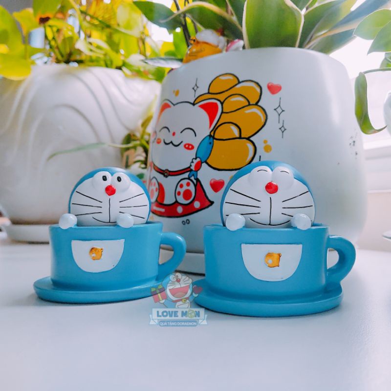 LÒ XO DORAEMON DOREMON TRANG TRÍ XE OTO, XE MÁY CỰC CUTE