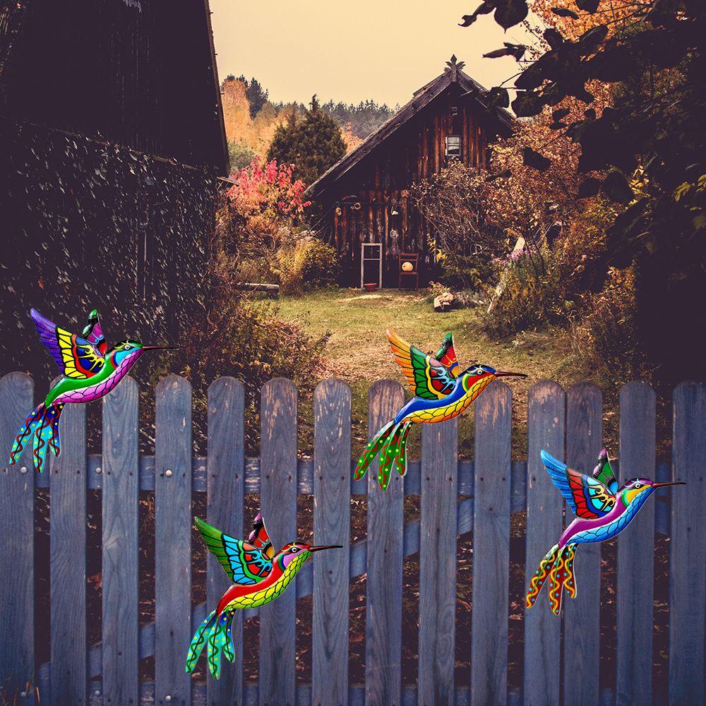 JARRED Hummingbird Miếng Dán Tường 3D Chống Thấm Nước Không Dễ Phai Màu Không Gây Dị Ứng