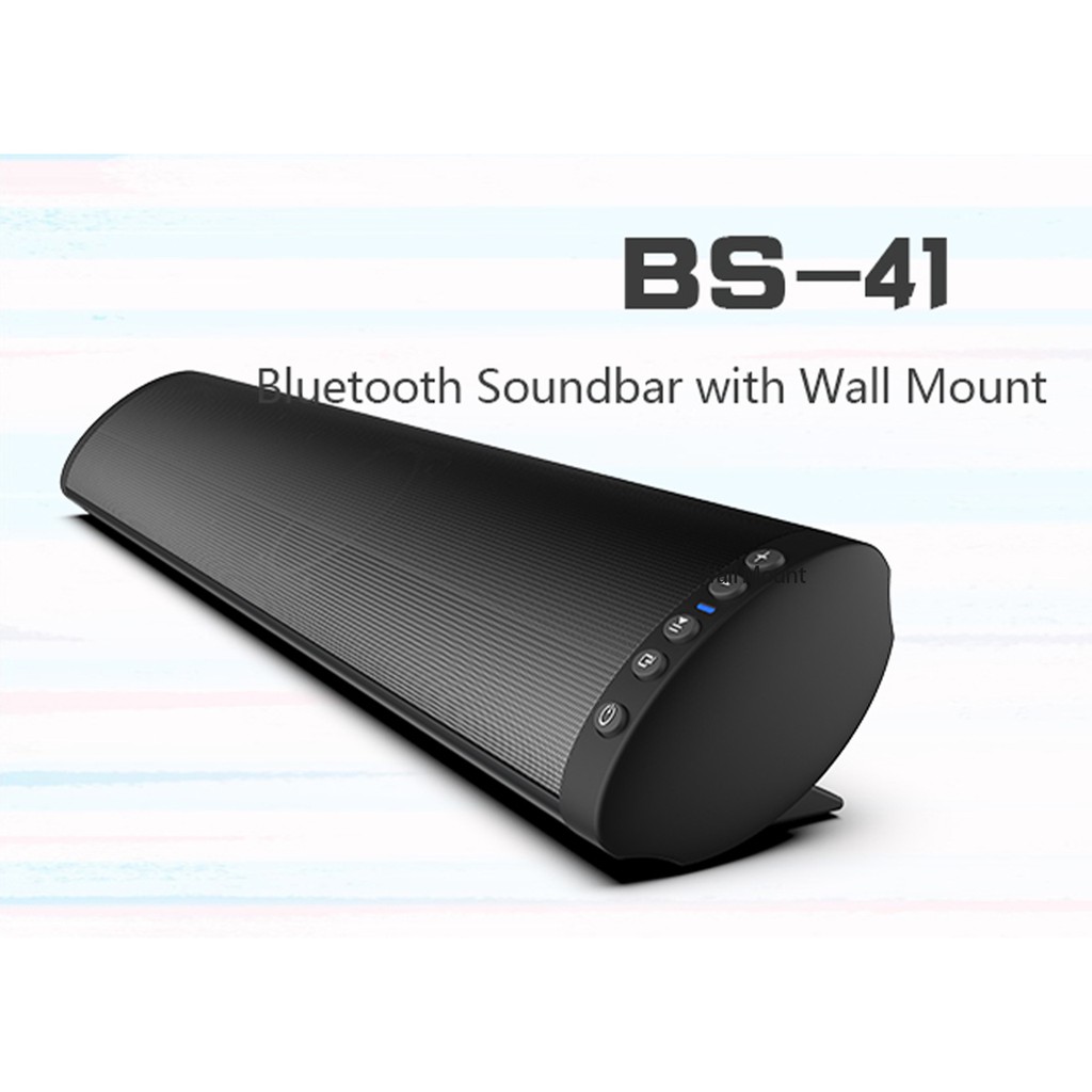 [RẺ NHẤT SHOPEE] Loa Thanh Bluetooth Soundbar - Loa Vi Tính Tivi Để Bàn Hoặc Treo Tường BS-41, Âm Thanh Siêu Trầm