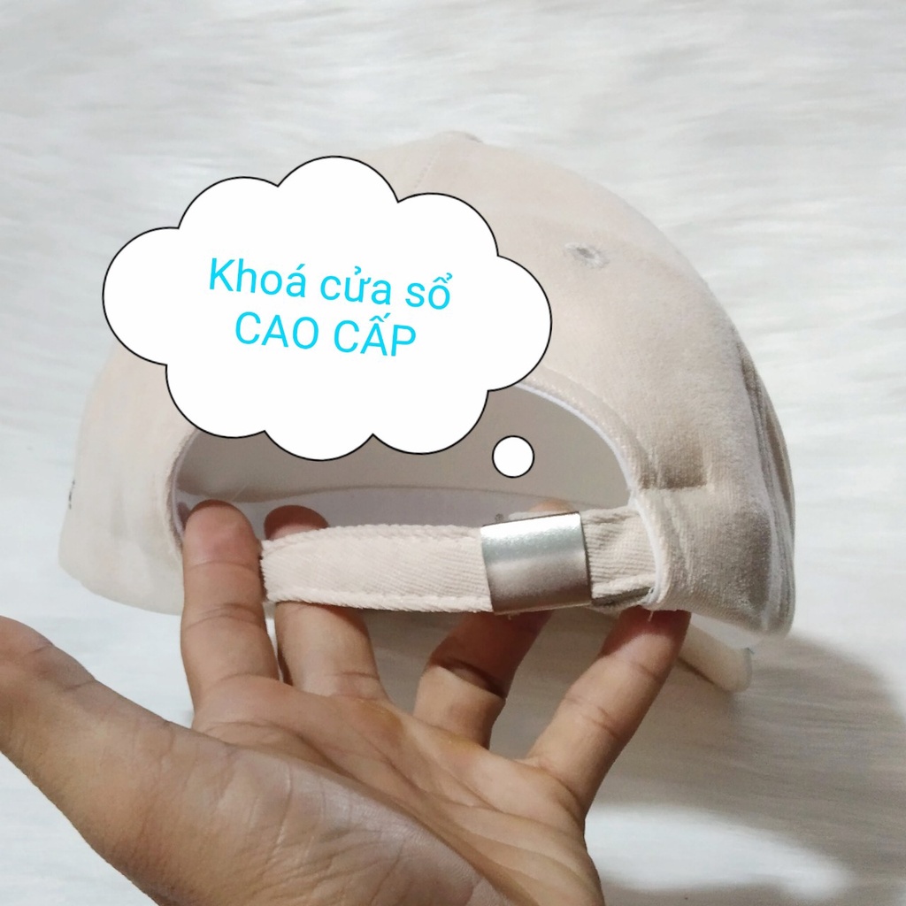 Mũ lưỡi trai, nón kết cao cấp nam nữ đẹp thêu chữ L phong cách Ulzzang unisex mã số K40