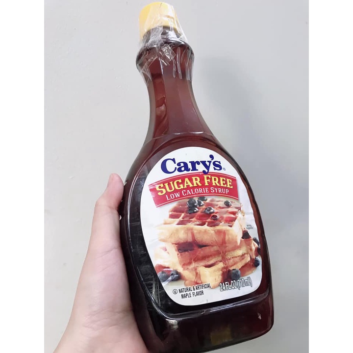 SYRUPS KHÔNG ĐƯỜNG CỰC ÍT CALORIES CARY'S MỸ 710ML CHÍNH HÃNG - 10278