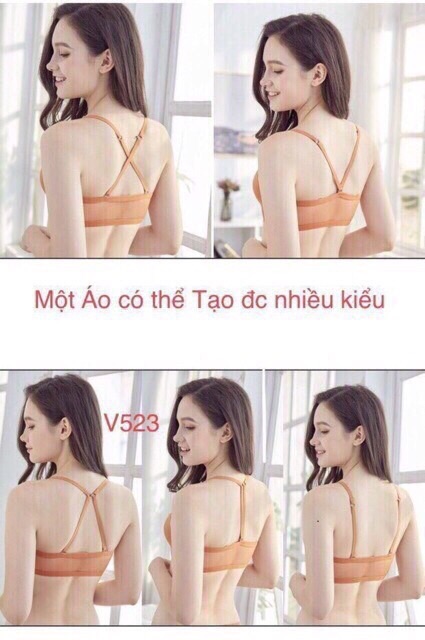 Áo Lót Đúc Cài Trước Không Gọng Hàng Cao Cấp
